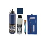 Genel Mobilya Boyası-Cadence Multisurface H-092 Okyanus 500Ml Ultimate Vernik Parlak 250Ml Saten Rulo Set Okyanus Tek Ebat