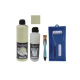 Genel Mobilya Boyası-Cadence Multisurface H-110 İlkbahar 500Ml Ultimate Vernik Parlak 250Ml Saten Rulo Set İlkbahar Tek Ebat