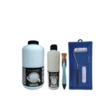 Genel Mobilya Boyası- Multisurface H-036 M.Mavi 2Lt Ultimate Parlak Vernik 500Ml Saten Rulo Set M.Mavi Tek Ebat