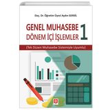 Genel Muhasebe 1 Dönem içi İşlemler Aydın Gersil