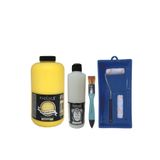 Genel Multisurface H-009 Sarı 2Lt Ultimate Parlak Vernik 500Ml Saten Rulo Set Sarı Tek Ebat