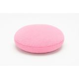 Genel Pembe Yuvarlak Peluş Yastık, Kelebek Şekilli, Yumuşak Polyester Elyaf Dolgu, Dekoratif Modern Tasarım, 45x40 cm, Çocuk Dostu