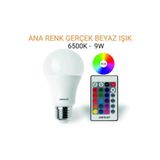 Genel Seastar 9W Rgb Led Renk Değiştiren Ampul, 64266