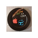 Genel Tedarik Apple Kurabiye Kalıbı 80x100x15 mm