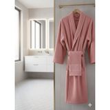 Genel Tedarik BELİNİS %100PAMUK !!! OTEL SPA KALİTESİNDE 1 adet Bornoz +1 adet 50*90 Havlu | Kadın Erkek