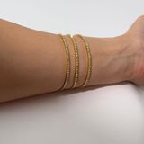 Genel Tedarik Biem Gold Renk Lastik Bileklik