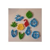 Genel Tedarik Dragon Ball Set Kurabiye Kalıbı 120x90x10 Mm
