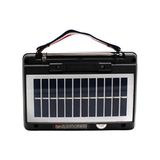 Genel Tedarik KTF-1428 Solar Panel Destekli Şarjlı Bluetooth Hoparlör – Fm/am/sw Radyo Aux ve - EMTHBA1044-9