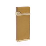 Genel Tedarik Metal Puro Çakmağı Brushed Gold - Tek Torch Jet Alev