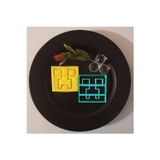 Genel Tedarik Minecraft Kurabiye Kalıbı 90x90x12 Mm