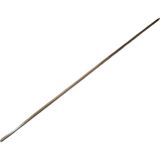 Genel Tedarik Nansa KSS-1 Profesyonel İnce Kebap Şişi 316 18/10 Paslanmaz Çelik 5x5mm 60cm Uzunluk Mangal