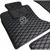 Genel Tedarik Oto Deri Paspas Seti Toyota Hilux 2005-2014 Uyumlu | Sport | Kaymaz & Şık Tasarım - Siyah