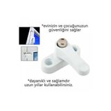 Genel Tedarik Pvc Kapı Pencere Emniyet Kilidi - Düğmeli Pimapen Kilidi - Çelik