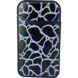Genel Tedarik Zengaz Cool Tasarım Jet Alev Çakmak - Black Crackle