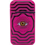 Genel Tedarik Zengaz Cool Tasarım Jet Alev Çakmak - Magenta Vibrant Eye
