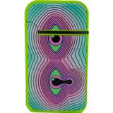 Genel Tedarik Zengaz Cool Tasarım Jet Alev Çakmak - Trippy Melting Eye