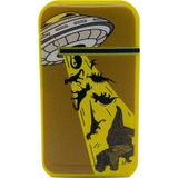 Genel Tedarik Zengaz Cool Tasarım Jet Alev Çakmak - Ufo Dino Abducting