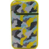 Genel Tedarik Zengaz Cool Tasarım Jet Alev Çakmak - Yellow Camouflage