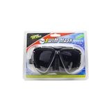 Genel Tek Maske Safari Silikon Red Şnorkel Seti, Standart, P417834S3627, çok renkli