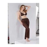 Genel Transparan Fantezi Sütyen Pijama Takımı, L, P492676S4042, Siyah, kadın