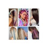 Genel Unisex Hair Tinsel Simi HT08, 55-60 cm, P19452S5973, Görseldeki Renk