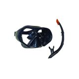 Genel Yetişkin Dalış Maskesi ve Snorkel Seti Siyah Lisinya 51713, Standart, 1135450259, Çok Renkli