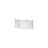 Genel%100 Pamuklu Saten Yastık Kılıfı, Bej, 55x75cm Büyük Boy, 2'li Set (Beyaz)