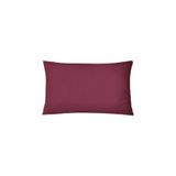 Genel%100 Pamuklu Saten Yastık Kılıfı, Bej, 55x75cm Büyük Boy, 2'li Set (bordo)