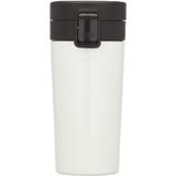 Genelec 400Ml Filtreli Rahat İçim Kilitlenebilir Paslanmaz Çelik Termos Kahve Mug Bpa İçermez (Beyaz)