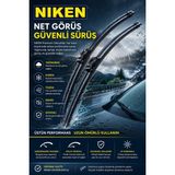 Geneloem Dacıa Duster 4x4 2020 Model Uyumlu Araca Özel Silecek Takımı Sağ-Sol Set - Siyah