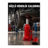 GENELOEM Dayanıklı Çelik Gövdeye Sahip Kompakt Hidrolik Kriko STEPCO9977-3013