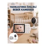 GENELOEM FHSS Teknolojili Güvenli Bebek Monitörü Net Görüntü Yeni Nesil - Akıllı Kamera STEPCO1426-5475