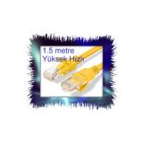 GenelTedarik 1,5 mt. Eternet Kablosu - Modem PC Bağlantı Ethernet Kablosu cat5 cat6 Monitör