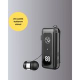 General Bluetooth 5.2 Kablolu Makaralı Kulaklık | Dijital Ekran ve Titreşimli Bildirim - Belirtilmemiş