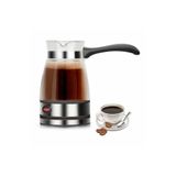 GENERAL Elektrikli Cam Cezve 500ML Türk Kahvesi Makinesi 700W Pratik Kahve Pişirme
