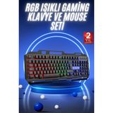 General Gaming Oyuncu Klavyesi LED Aydınlatmalı Mekanik Hisli - Belirtilmemiş - Çok Renkli