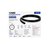 GENERAL GDS 12mm Polyemid Hortum PA12 Siyah 12x9 mm Pnömatik Hava ve Sıvı Transfer Hortumu 1 Metre