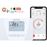 General Life CERES HT300S Akıllı Kablosuz Oda Termostatı Dijital Kontrol Paneli ile - Beyaz