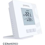 GENERAL Life Mitra HT16S Rf Kablosuz Oda Termostatı - Beyaz