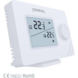 General Life Mitra HT250 Rf Kablosuz Dijital Oda Termostatı - BEYAZ