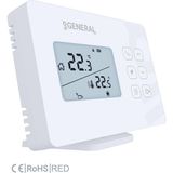 GENERAL Life Mitra HT290S Rf Kablosuz Ekonomi Konfor Mod Seçenekli Oda Termostatı - Beyaz
