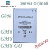 General Mobile Discovery Gm8 Go Batarya G006 Uyumlu Servis Ürünü Yedek Batarya