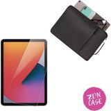 General Mobile E-Tab 20 10.1" Tablet Uyumlu 12.9 Inç Tablet Kılıfı Çantası ve Ekran Koruyucu - Siyah