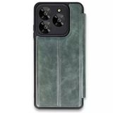 General Mobile Era 50 Uyumlu Kılıf Flip Cover - Koyu Yeşil
