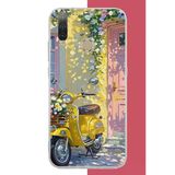 General Mobile Gm 10 Uyumlu Sarı Mobilet Baskılı Silikon Kılıf