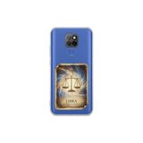 General Mobile GM 20 ile Uyumlu Burç Kartları Terazi Tasarımlı Şeffaf Silikon Kılıf