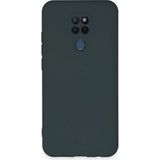General Mobile Gm 20 Kılıf Nano Içi Kadife Silikon - Koyu YEŞIL-(5796)