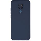 General Mobile Gm 20 Kılıf Nano Içi Kadife Silikon - LACIVERT-(5796)