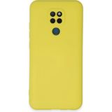 General Mobile Gm 20 Kılıf Nano Içi Kadife Silikon - SARI-(5796)