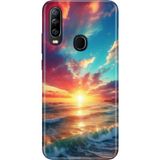 General Mobile Gm 20 Pro Kılıf Desenli Baskılı Tpu Rubber Kapak Okyanus - 001-Renkli